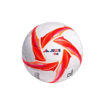 Jiewei Size 5 Ball Soccer PU Seamless Thermal bonding Unisex Red Dragon Claw