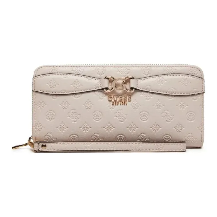 GUESS Artificial Leather Wallet Regular Women's Beige-1