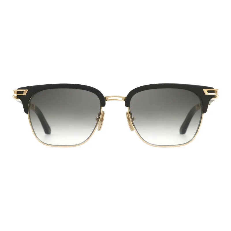 Maybach Square Sunglasses Men's Gold/Black-0