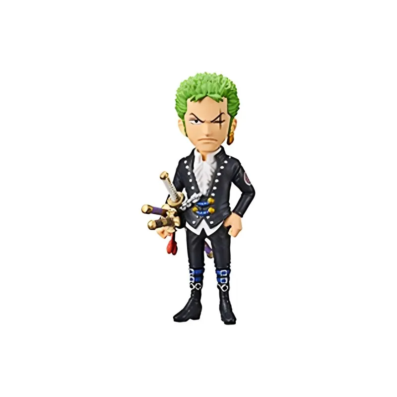 BANPRESTO Roronoa Zoro Glasses Factory Wcf One Piece World Collection 2 Zoro Bonus Gifts-0