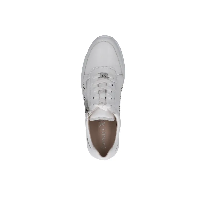 CAPRICE Peggy Anti-Slip Wear-Resistant Low-Top Casual Shoes Women's White-3