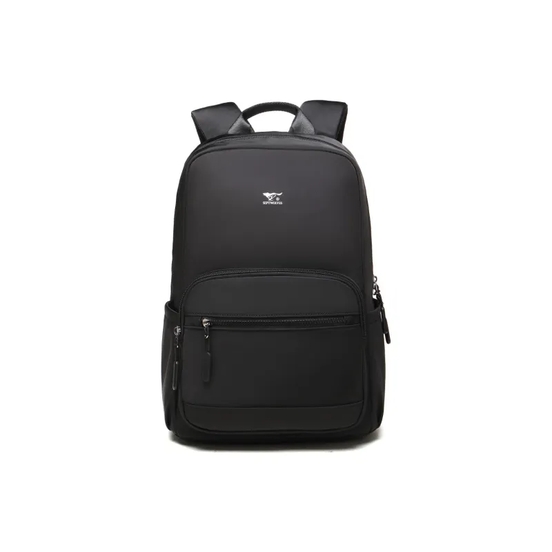 SEPTWOLVES Fabric Backpack Men's Black-0