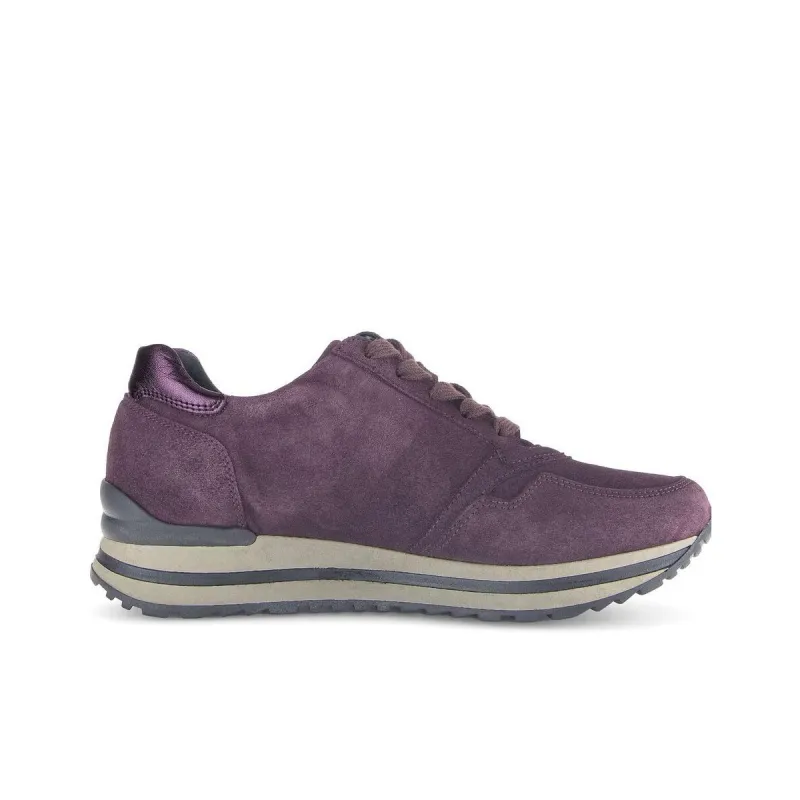 Gabor Comfort Low-Top Casual Shoes Women's Purple-1