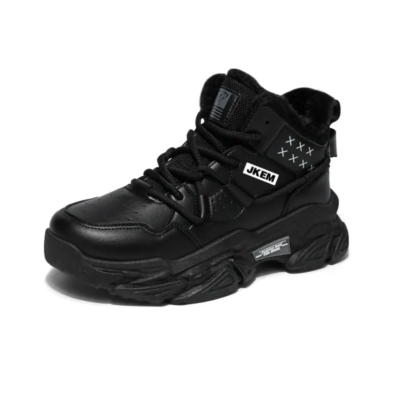 JKEM Cushioning Anti-Slip And Wear-Resistant High-Top Chunky Sneakers Men's-6