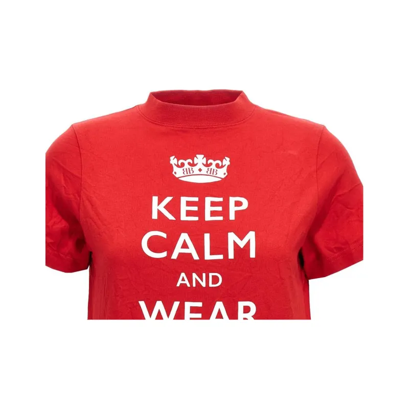 Balenciaga Keep Calm T Shirt Dress-8