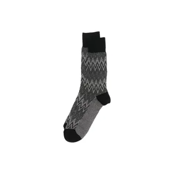 MISSONI Mid-Calf Socks Men's 1 Pack Gray