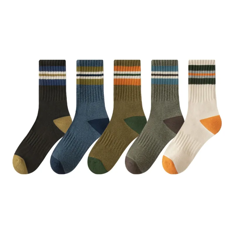 Miguel Mid Calf Socks Men's Combo Set-35