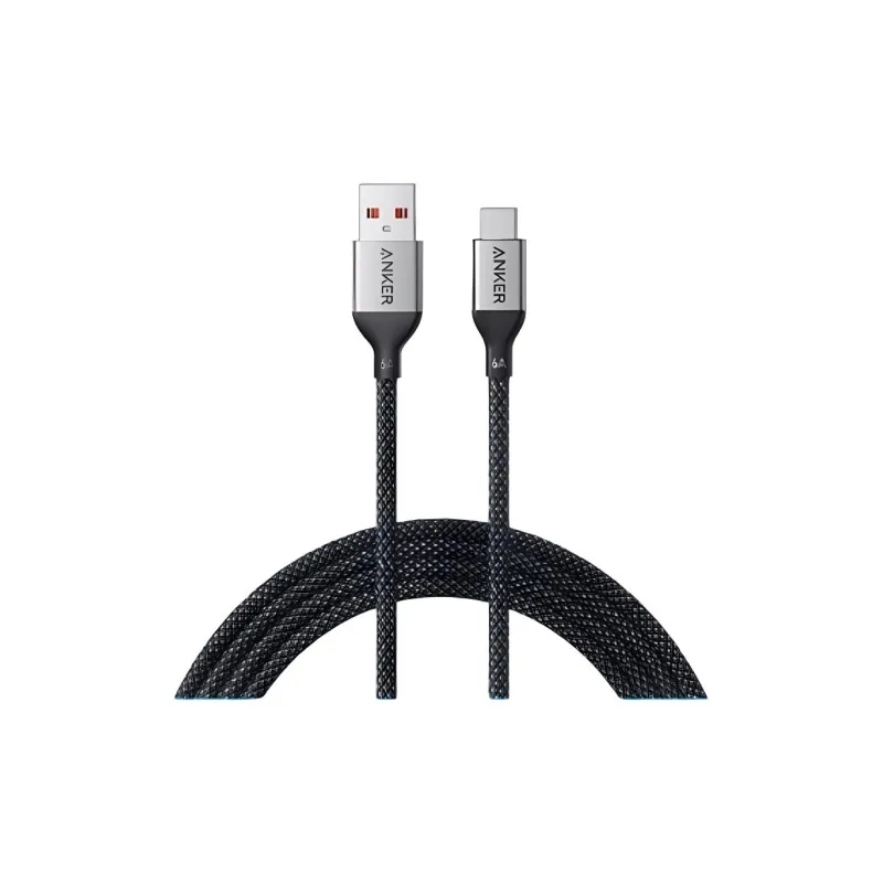 ANKER 1.2m/1.8m One Drag One A To Type C Woven Aluminum Head Cables-2