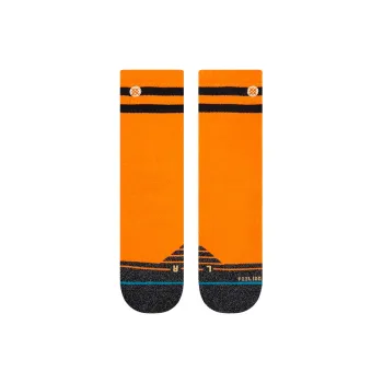 Stance Mid Calf Socks Unisex 1 Pack Orange