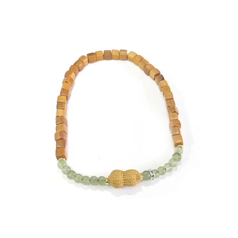 Ryukyu Barbie Sandalwood Bracelets Unisex-0