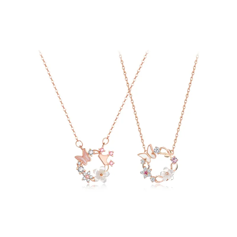 RINGLOVE Zircon Necklaces Women's-0