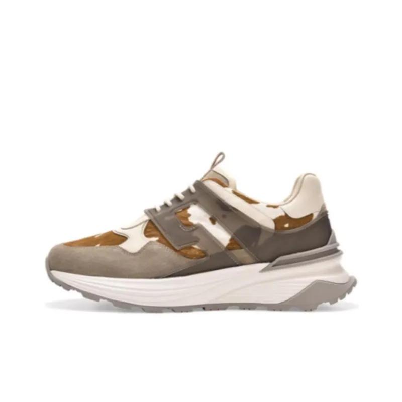 RARE Low Top Casual Shoes Men's Beige-0