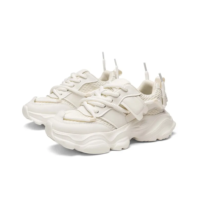 OFFER AITR Anti Slip And Wear Resistant Height Increasing Low Top Chunky Sneakers Men's-8