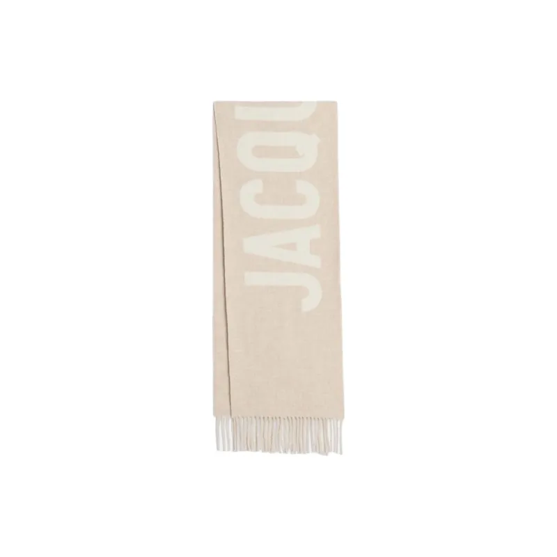 Jacquemus L'Echarpe Jacquemus Virgin wool Scarf-0