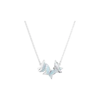 Swarovski Lilia Rhodium Plated Necklaces Women's