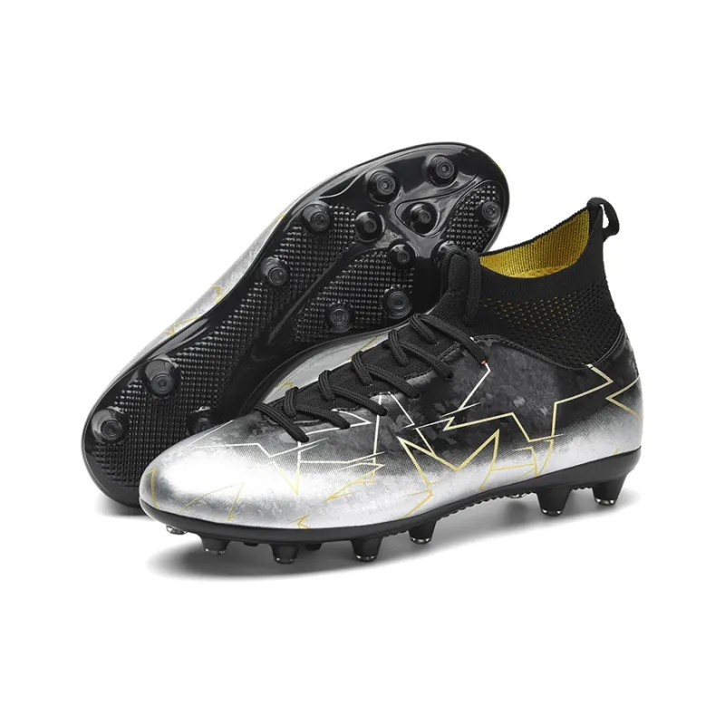 Wooden Rabbit AG Short Rubber Studs FG Long Rubber Studs Soccer Shoes Unisex-14