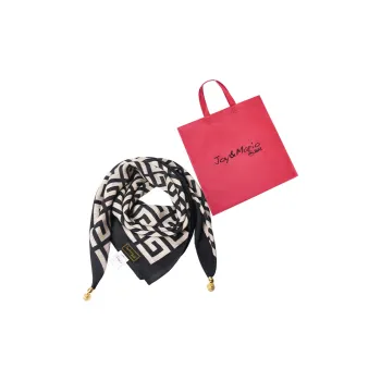 Joy&Mario Polyester Knit Scarves Women's