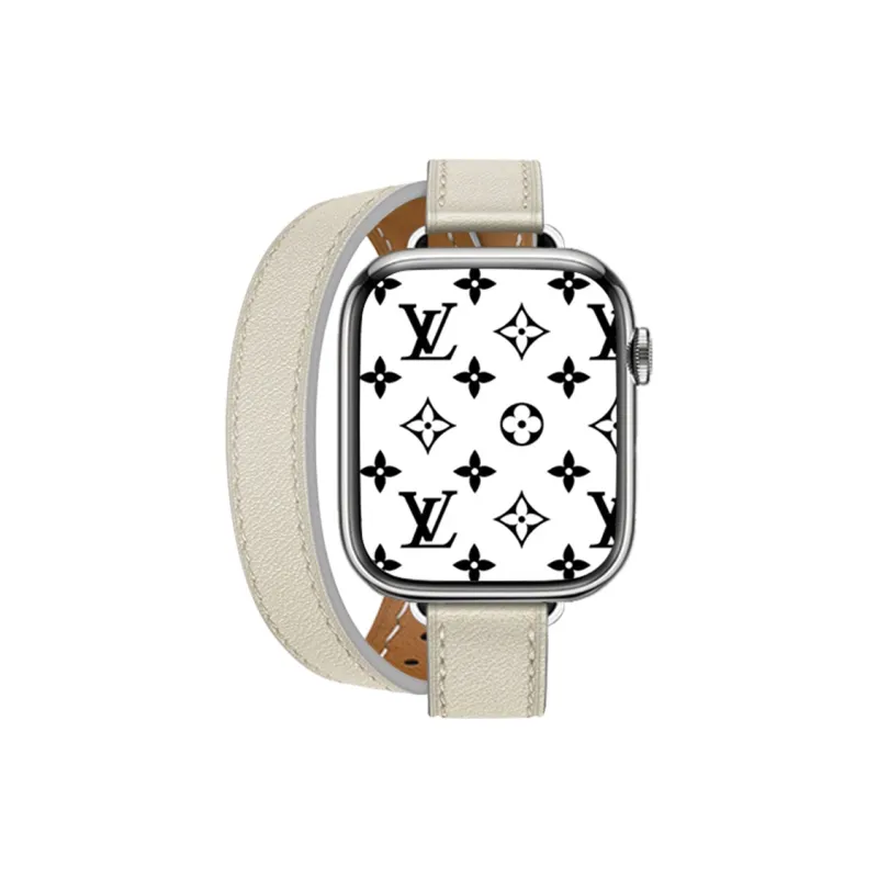 Xuanren Apple Compatibility Watch Band 38 49mm Genuine Leather Material-6