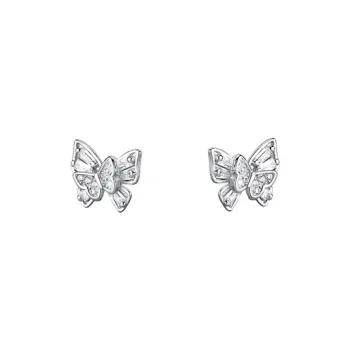 GLOIRE Zircon Stud Earrings Women's Date Versatile Business Casual