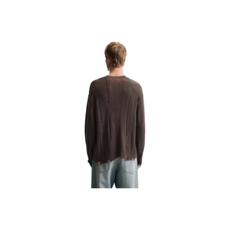ZARA Knitwear Men Brown-2