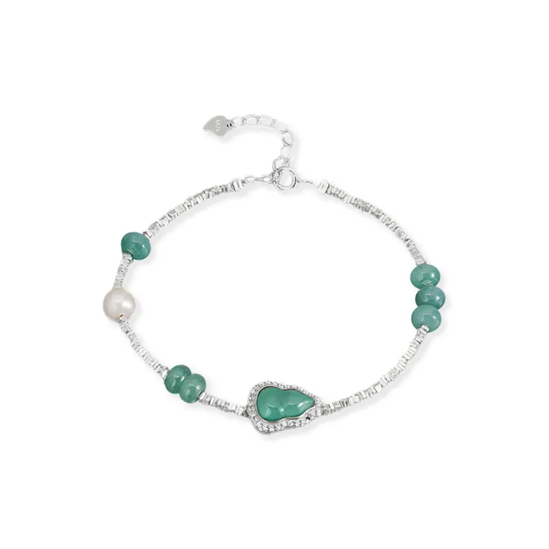 Chongqing Gold Store S925 Silver Bracelets Women's-0