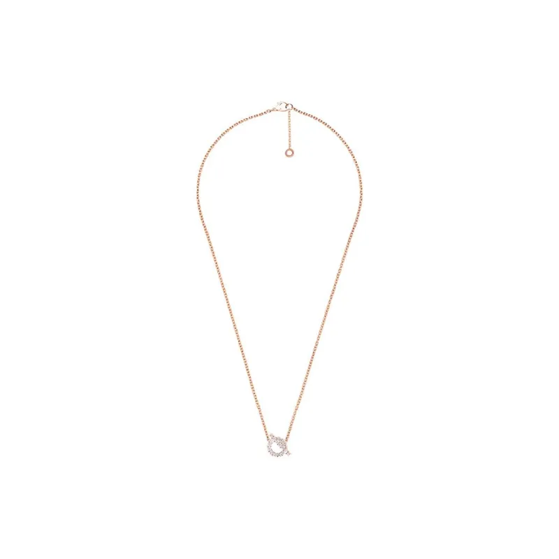 HERMES FINESSE Diamond Necklaces Women's-1
