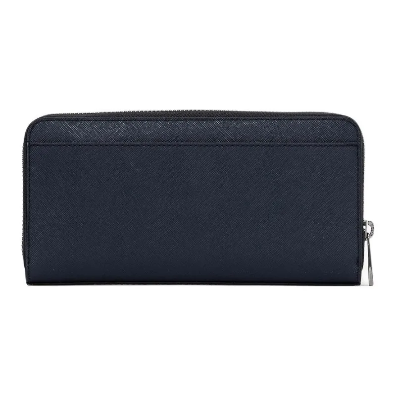 MICHAEL KORS RIVINGTON Regenerated Cow Leather Wallet Men's Marine Blue-1