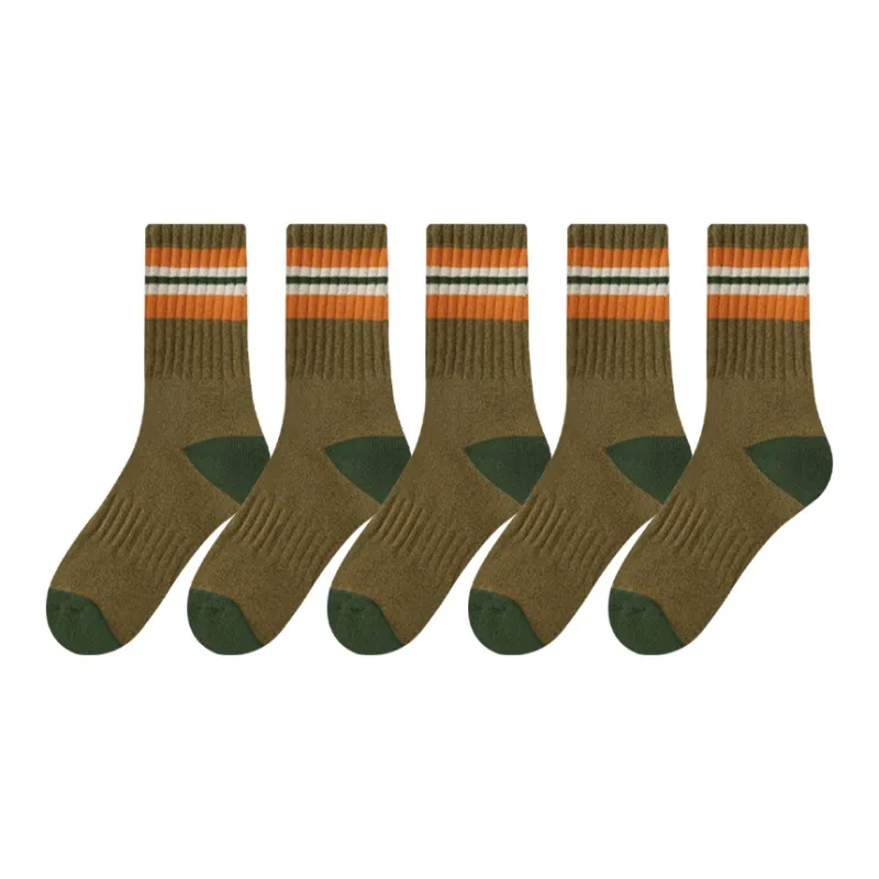 Miguel Mid Calf Socks Men's Combo Set-30