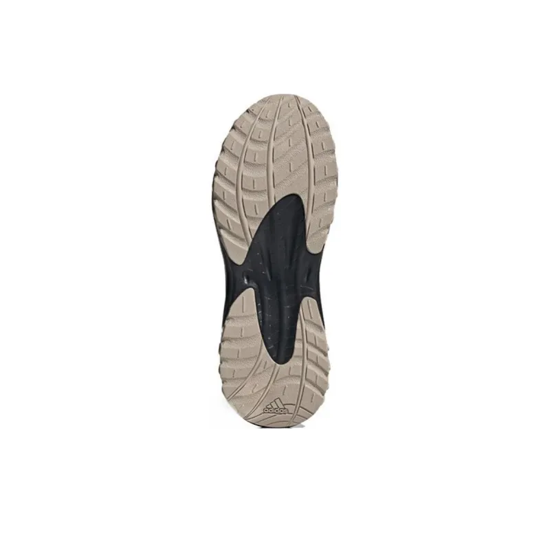 Adidas Maxxwavy Anti-Slip Wear-Resistant Low-Top Casual Running Shoes Men's Brown Gray-4