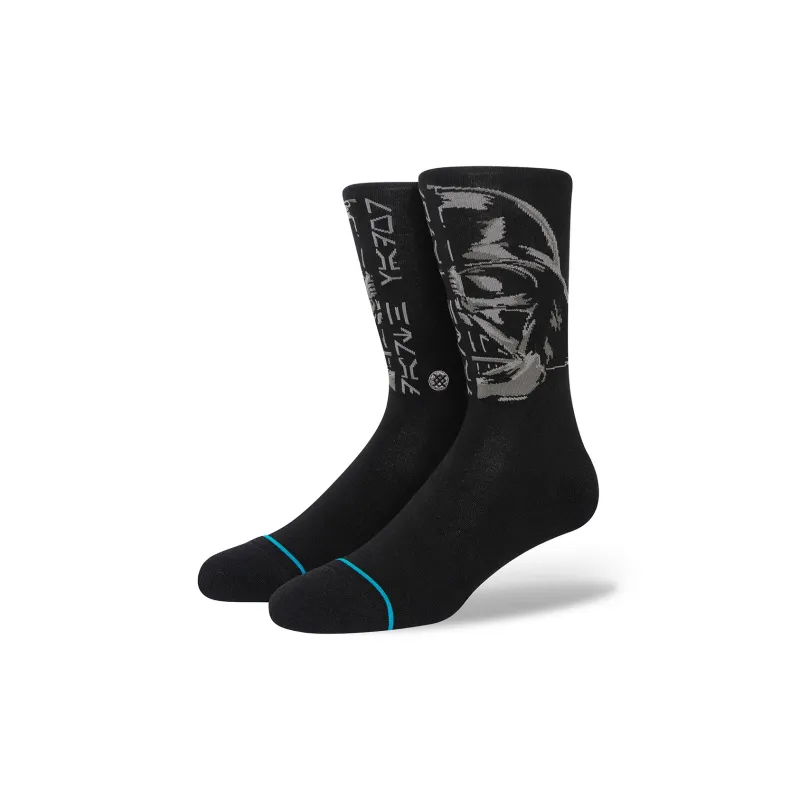 Stance Mid Calf Socks Unisex 1 Pack Black-0
