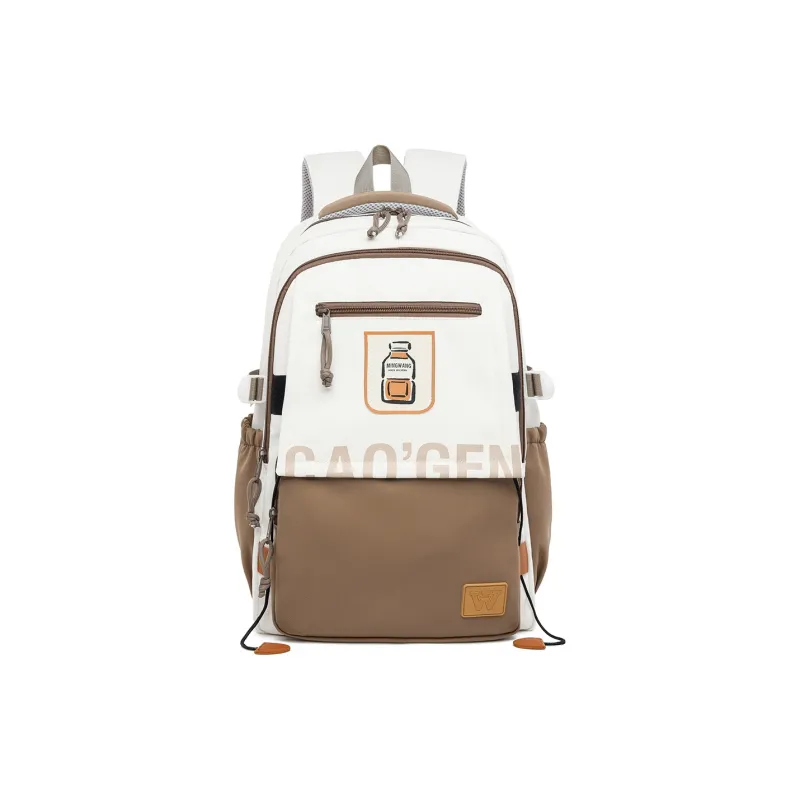 Yalu Oxford Backpack Regular Women's Black/Green/Red/Khaki/Orange-1