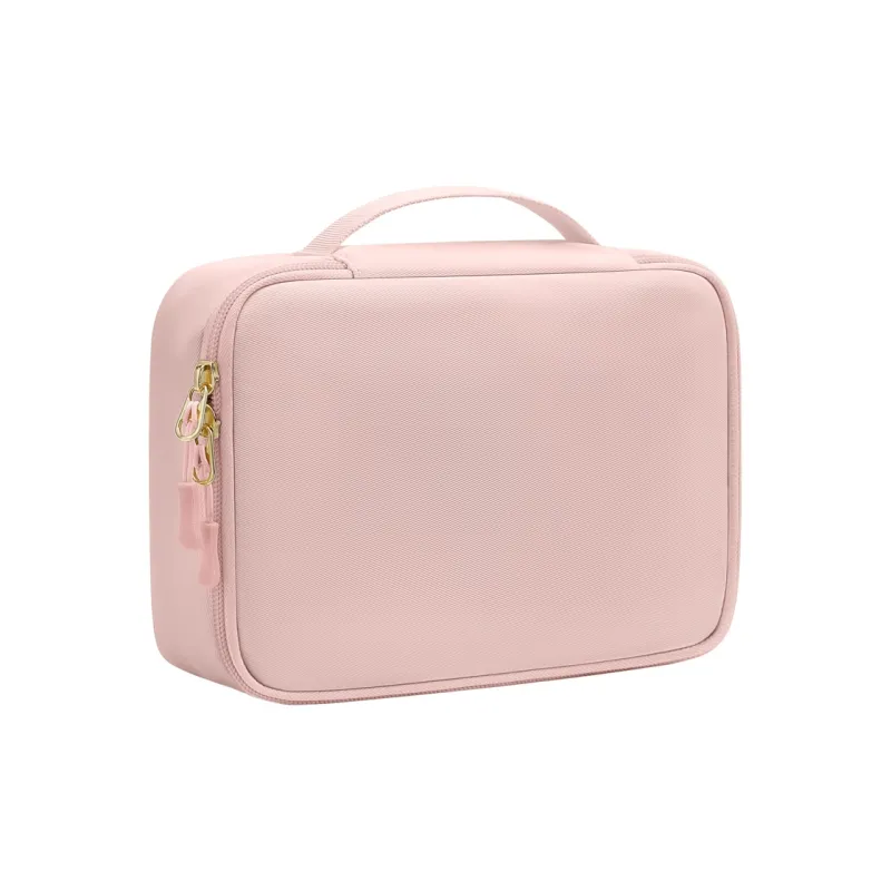 GOLF Fabric Makeup Bag Regular Women's Black/Apricot/Pink-12
