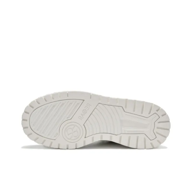 RARE RICH MAX Collection Low Top Skateboard Shoes Men's White-5