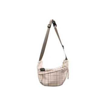 Moonshine Woolen Crossbody Bag Unisex Couple's Version Women's Black/Brown/Khaki/Red