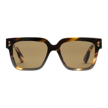 GUCCI Rectangular Frame Sunglasses