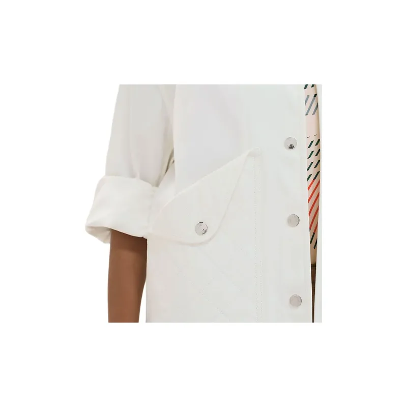 HERMES Jackets Coats Women's Natural White-3