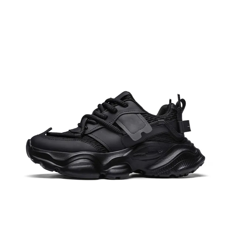 OFFER AITR Anti Slip And Wear Resistant Height Increasing Low Top Chunky Sneakers Men's-0