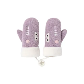 NANJIREN Thickened Knit Gloves Women's