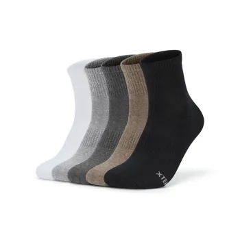 XTEP Mid Calf Socks Men's 5 Pack