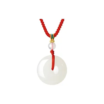 CHOW TAI SENG Hetian Jade Pendants Unisex