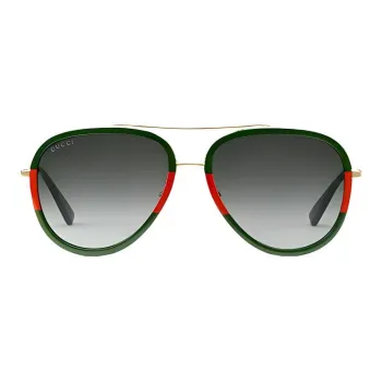 GUCCI Sunglasses Women's Red Green