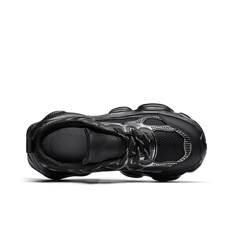 OFFER AITR Anti Slip And Wear Resistant Height Increasing Low Top Chunky Sneakers Men's-3