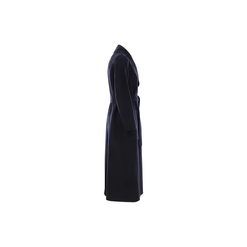 'S MAX MARA Paolore Belted Long Sleeved Coat-2