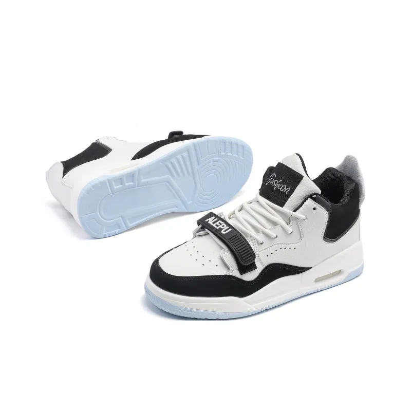 LIANGHUO Warm Cushioning Coverage Impact Resistance Wear-Resistant Slip-Resistant High-Top Skateboard Shoes Unisex-12