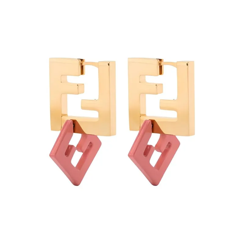FENDI Orecchini Ff Stud Earrings-0