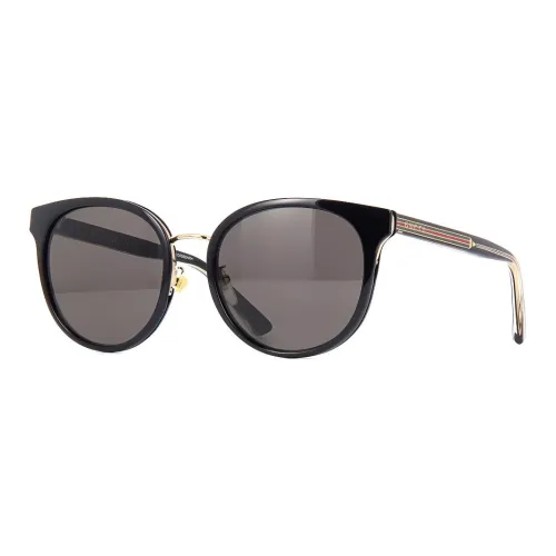 GUCCI Injection Molded Irregular Shape TOM sunglasses Unisex Black