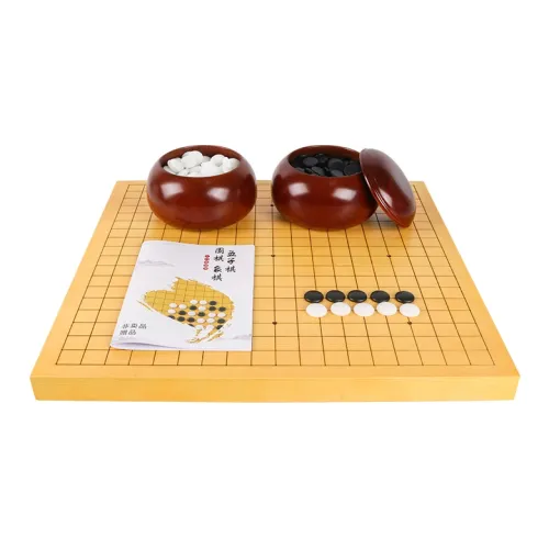 Miao Ji Go Set New Rosewood Inlay 19x13 Line Five In A Row Go And Two in One Chessboard 3cm Jujube Wood Jar Board Games
