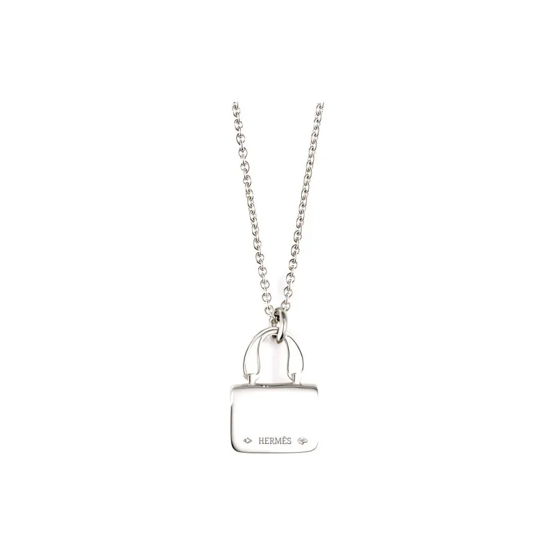 HERMES Amulette Karat Gold Necklaces Women's-1
