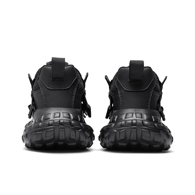 OFFER-AITR Anti-Slip And Wear-Resistant Height Increasing Low-Top Chunky Sneakers Men's-3