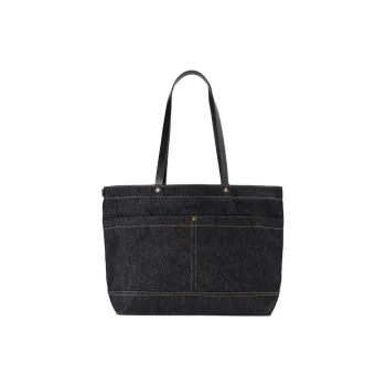 Levi’s Cotton Tote Bag Shopping Bag Handbag Shoulder Bag Regular Women's Black